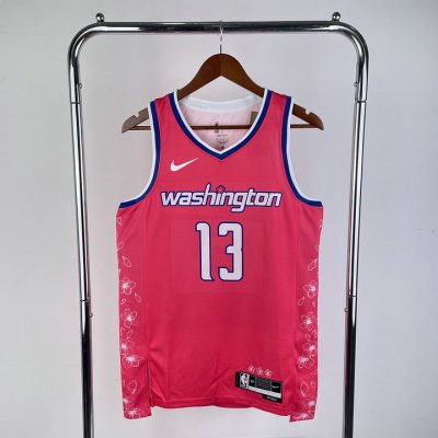 Maillot de Basket #13 Poole Washington Wizards 22-23 city